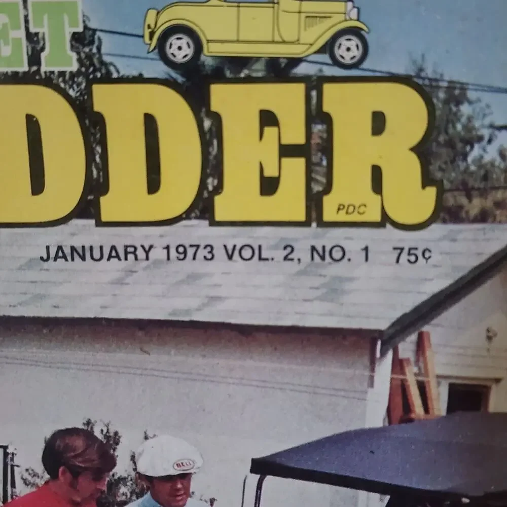 January 1973 STREET RODDER Magazine, Street Rod Of The Year Contest See Pictures